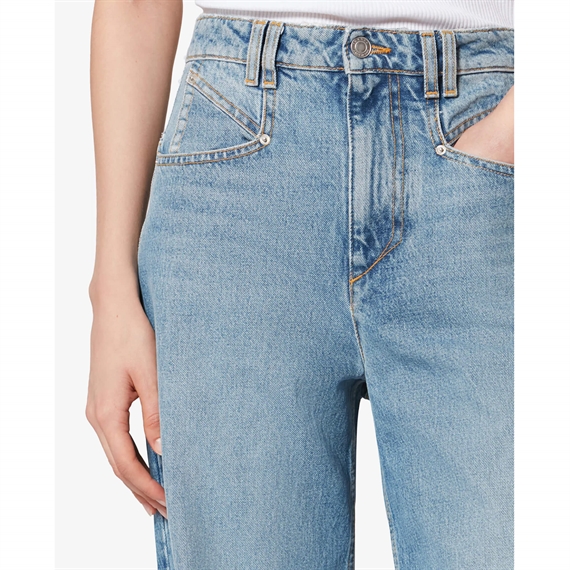 Isabel Marant Etoile Lemony Jeans, Light Blue
